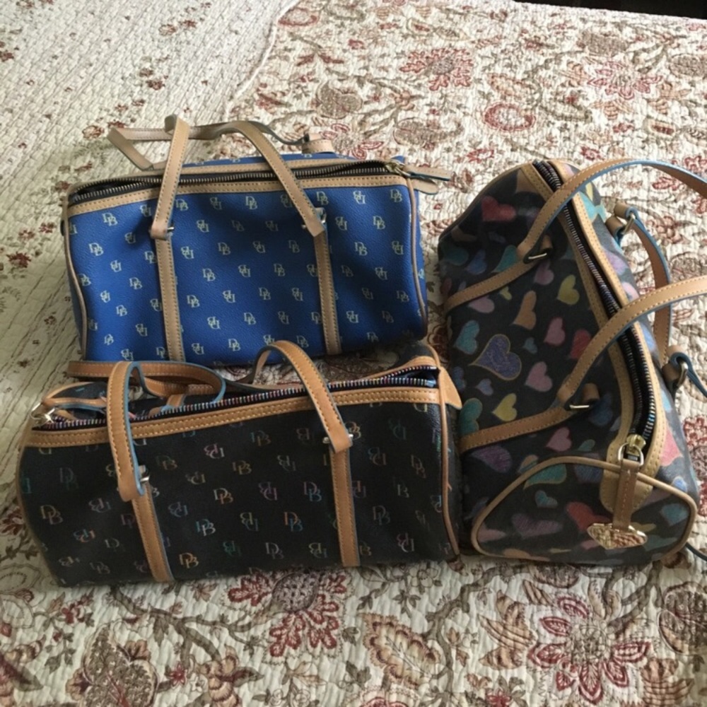 EUC D&B Barrel Bags.